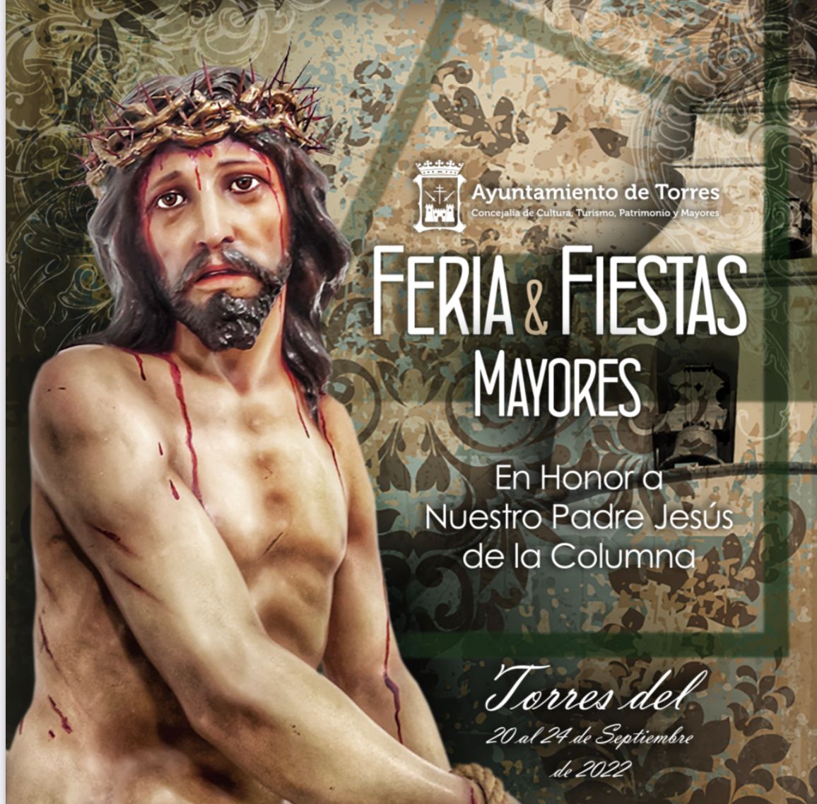 Fiestas patronales en honor de Nuestro Padre Jesús de la Columna 2022 Torres